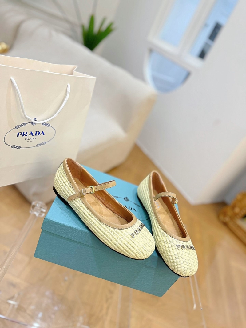 Prada flat shoes